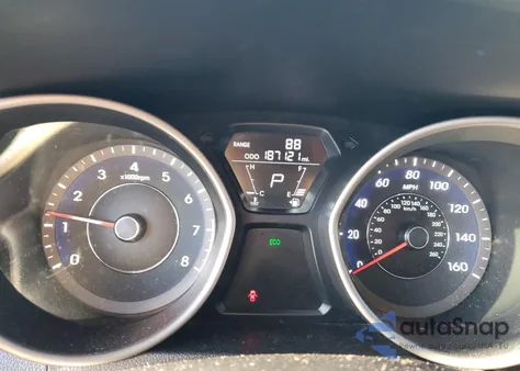 2013 Hyundai Elantra Gls z USA, uszkodzony, nr VIN 5NPDH4AE0DH216497